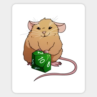 Dice Mice - D10 Magnet